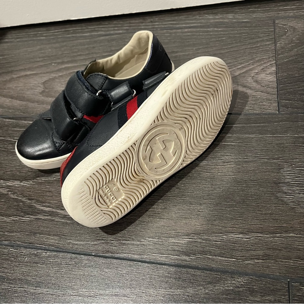 Gucci Children's Ace leather sneaker - Picture 5 of 5